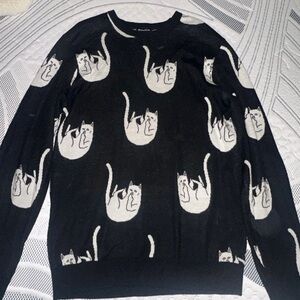 Ripndip Black and White Sweater